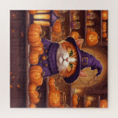 Halloween-Katze #10 Puzzle (Horizontal)