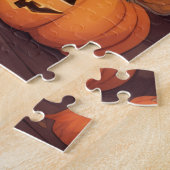 Halloween-Katze #2 Puzzle (Seite)