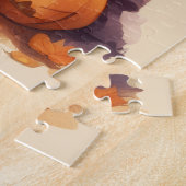 Halloween-Katze #3 Puzzle (Seite)