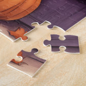 Halloween-Katze #5 Puzzle (Seite)