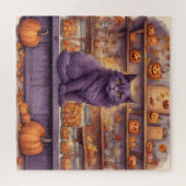 Halloween-Katze #5 Puzzle (Horizontal)