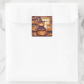 Halloween-Katze #6 Aufkleber (Tasche)