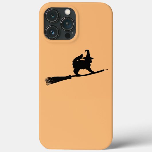 Halloween-Katze Case-Mate iPhone Hülle (Rückseite)
