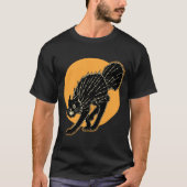 Halloween-Katze der 1920er T-Shirt (Vorderseite)