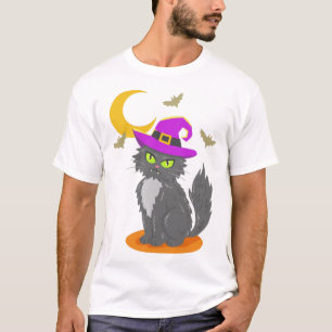 Halloween-Katze Halloween-Kostüm T-Shirt