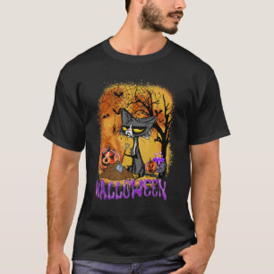 Halloween-Katze Halloween-Kostüm T-Shirt
