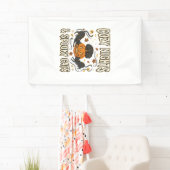 Halloween-Katze Herbstmagie Banner (Insitu)