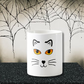 Halloween-Katze Kaffeetasse