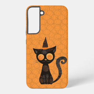 Halloween/Katze/Kürbis/Herbst Samsung Galaxy Hülle