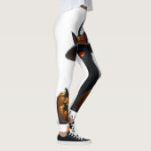 Halloween-Katze  Leggings (Rechts)