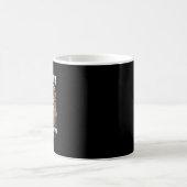 Halloween-Katze Mond-Mischief Kaffeetasse (Mittel)