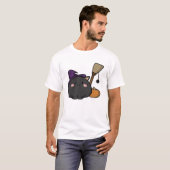 Halloween-Katze Oversized T-Shirt (Vorne ganz)