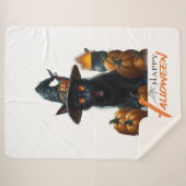 Halloween-Katze  Sherpadecke (Vorderseite (Horizontal))