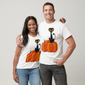 Halloween-Katze T-Shirt (Unisex)