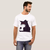 Halloween-Katze T-Shirt (Vorne ganz)