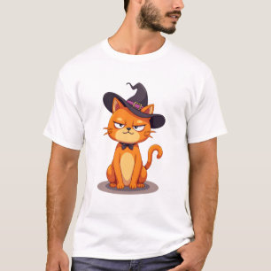 Halloween-Katze T-Shirt Kätzchen Jack O Lantern Ka