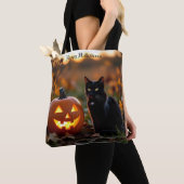 Halloween. Katze Tasche (Von Nahem)