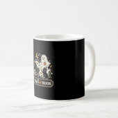 Halloween Katzen Geist Magie Kaffeetasse (VorderseiteRechts)