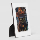 Halloween Katzen Kätzchen Fotoplatte (Seite)