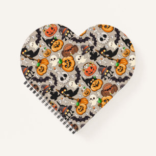Halloween-Katzen Lustige Party Notizblock