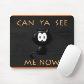 Halloween-Katzen-Mausunterlage! Mousepad (Mit Mouse)