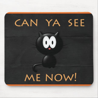 Halloween-Katzen-Mausunterlage! Mousepad