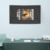 Halloween Katzen Mond Unfug Banner (Messeveranstaltung)
