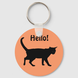 Halloween-Katzen! Schlüsselanhänger