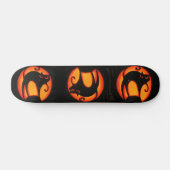 Halloween-Katzen-Skateboard Skateboard (Horizontal)