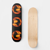Halloween-Katzen-Skateboard Skateboard (Vorderseite)