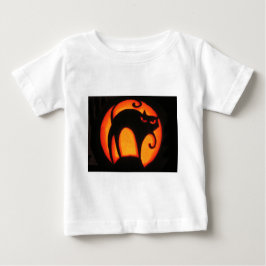 Halloween-Katzen-T-Shirt Baby T-shirt