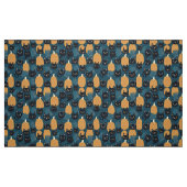 Halloween-Katzen und Kürbis Stoff (Fat Quarter (45,7 x 55,9 cm))