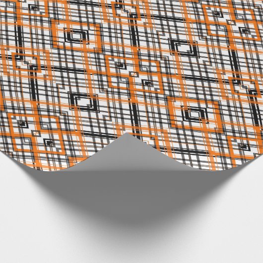 Halloween Katzen und Wrapping Paper Geschenkpapier (Ecke)