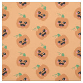 Halloween Kawaii-Kürbismuster Stoff (Muster)