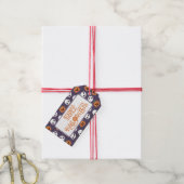 Halloween Kawaii Pattern Geschenkanhänger (Mit Garn)