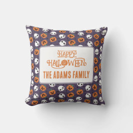 Halloween Kawaii Pattern Kissen