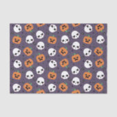 Halloween Kawaii Pattern Seidenpapier (Vorderseite)