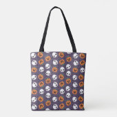 Halloween Kawaii Pattern Tasche (Rückseite)