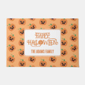Halloween Kawaii Pumpkins Pattern Fußmatte (Vorderseite)