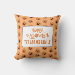Halloween Kawaii Pumpkins Pattern Kissen