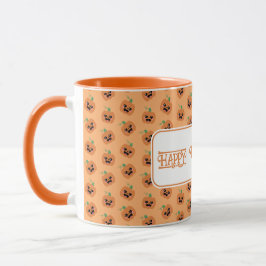 Halloween Kawaii Pumpkins Pattern Tasse