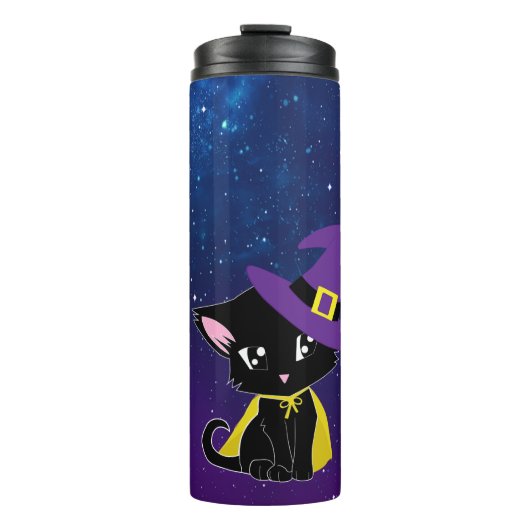 Halloween Kawaii Thermosbecher (Vorderseite)