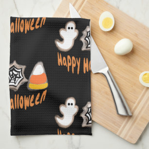 Halloween-Kekse Bäcker Backen Süßigkeiten Geschirrtuch