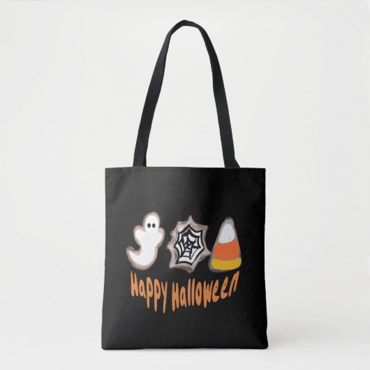 Halloween-Kekse Bäcker Backen Süßigkeiten Tasche (Vorderseite)