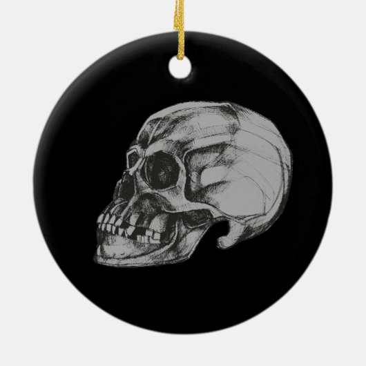 Halloween Keramik Ornament (Hinten)