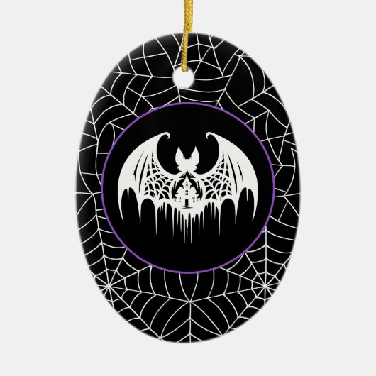 Halloween Keramik Ornament (Vorne)