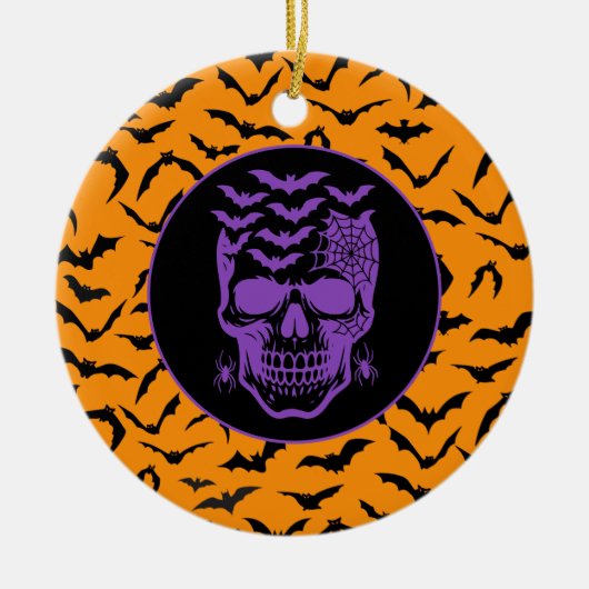 Halloween Keramik Ornament (Vorne)