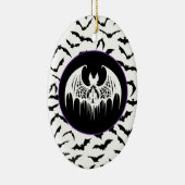 Halloween Keramik Ornament (Rechts)