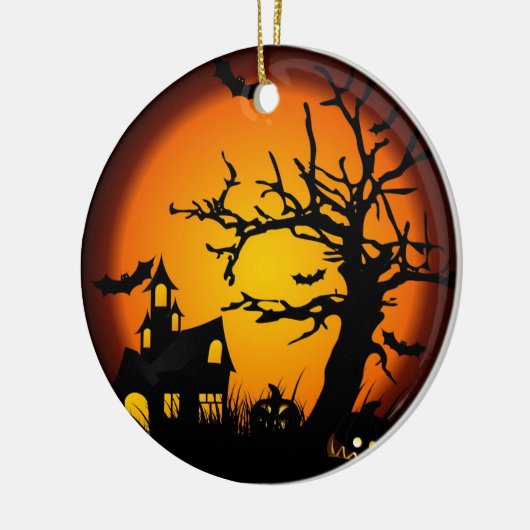 Halloween Keramik Ornament (Links)