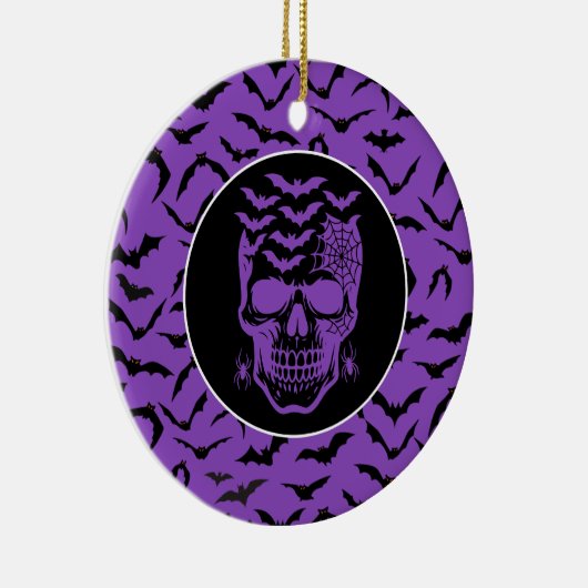 Halloween Keramik Ornament (Rechts)